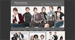 Desktop Screenshot of maxmazza.com